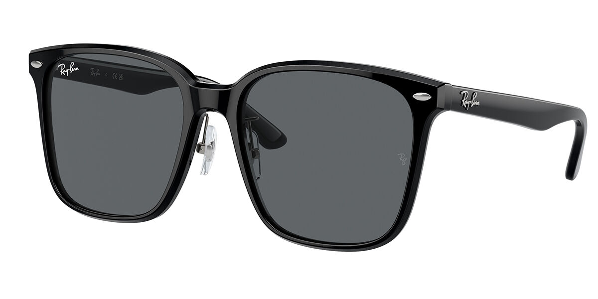 Ray Ban RB2206D Asian Fit 901/87 Sunglasses in Black | SmartBuyGlasses USA