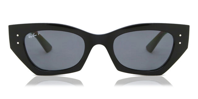Ray-Ban RB4430 Zena Polarized 667781 Cat Eye Black  display picture 3
