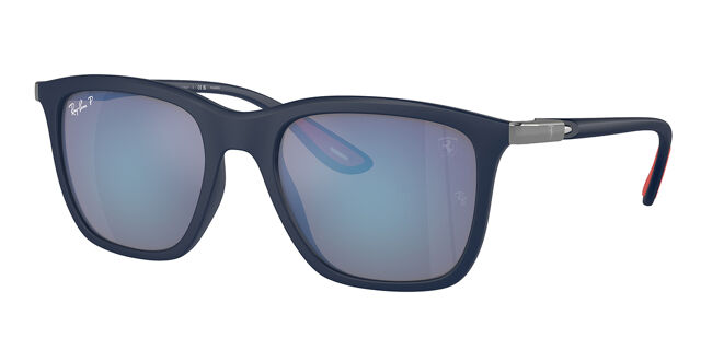 Ray-Ban RB4433M Polarized F698H0 Square Blue Sunglasses  display picture 1