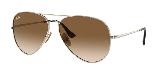 RB8089 Aviator Titanium sunglasses Gold SmartBuyGlasses US