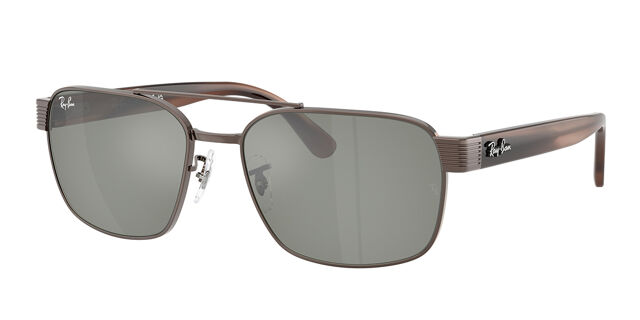 Ray-Ban RB3751 925940 Aviator Copper Brown Sunglasses  display picture 1