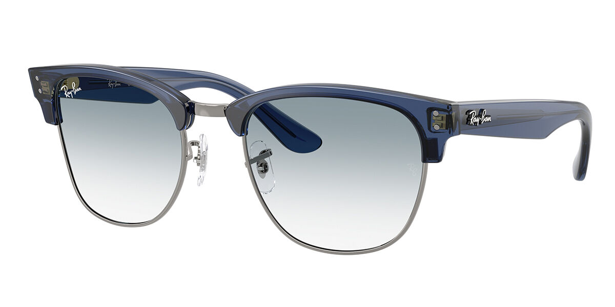 Ray-Ban RBR0504S Clubmaster Reverse 670879 Blaue Herren Sonnenbrillen