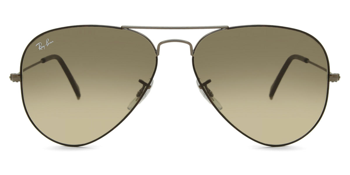 Ray-Ban RB3025 Aviator Large Metall 92700A 62 Sk&ouml;ldpaddem&ouml;nstradeshell Solglas&ouml;gon M&auml;n