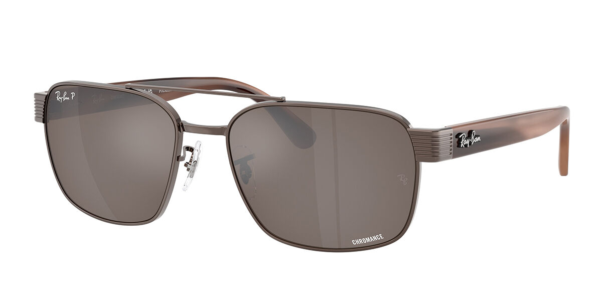 RayBan RB3751Ch Polarized 9259AN Sunglasses Copper Brown