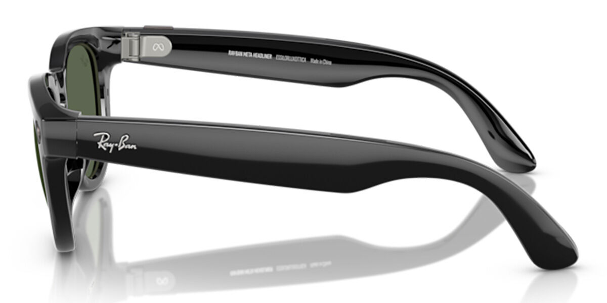 Ray-Ban RW4009F Meta Headliner Asian Fit 601/71 ブラック