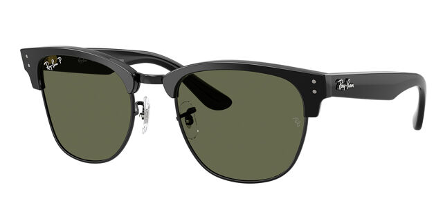 Ray-Ban RBR0504S Clubmaster Reverse Polarized 67839A Black on 