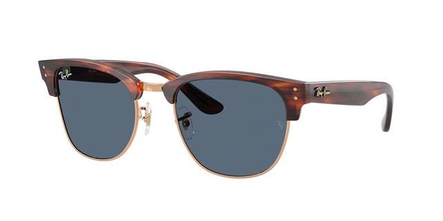 RBR0504S Clubmaster Reverse sunglasses Tortoise Streaked on Rose