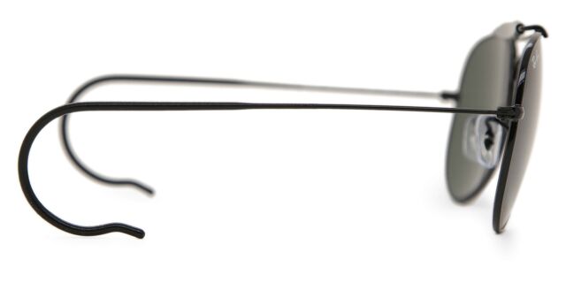 Ray-Ban RB3030 Outdoorsman L9500 Aviator Black Sunglasses 