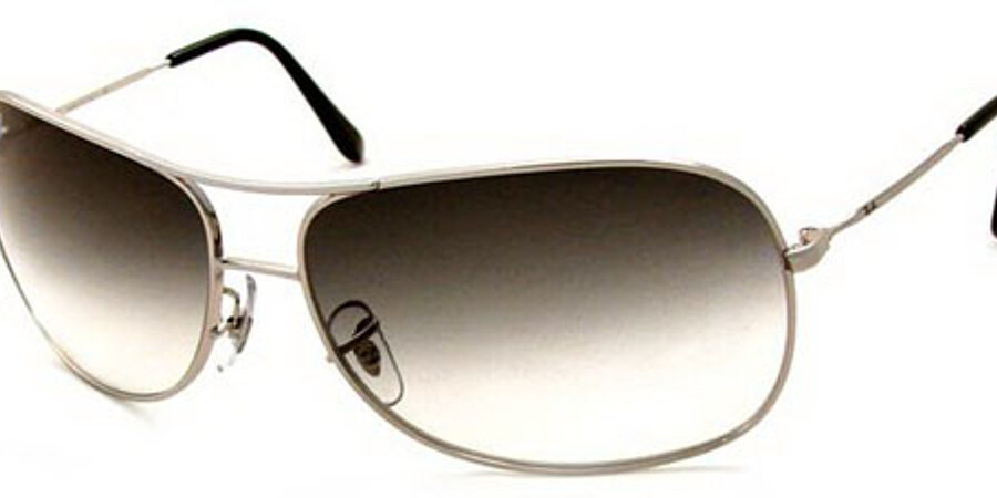 Ray-Ban RB3267 Polarized 003/8G Sunglasses Silver | VisionDirect Australia
