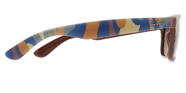 Ray-Ban RB2132 New Wayfarer 682533 Square Blue/Blue  display picture 1