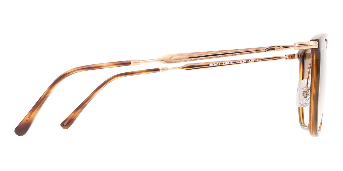 RB4451 サングラス Transparent Orange on Tortoise | SmartBuyGlasses JP