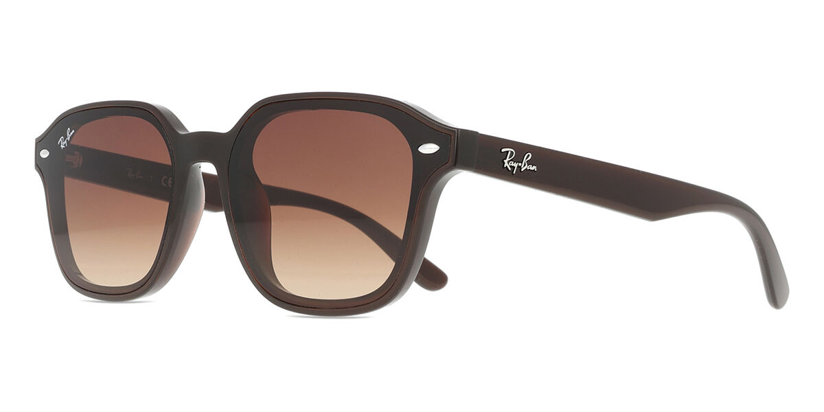 RB4458D Asian Fit サングラス Transparent Dark Brown