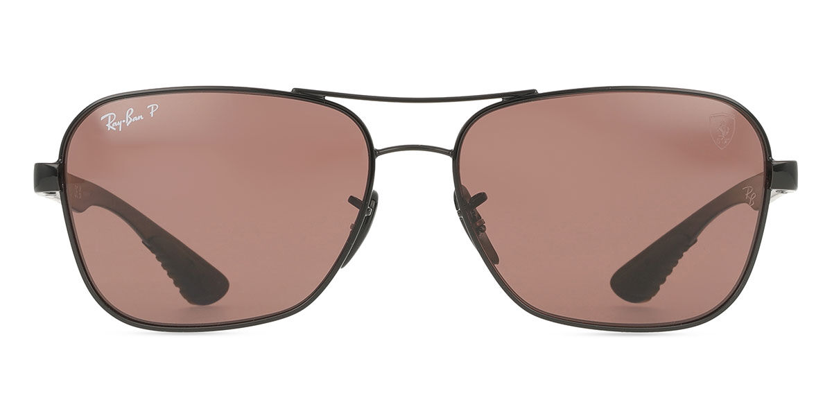 Ray-Ban RB8336M Polarized F117H2 Men's Sunglasses Black Size 58-image
