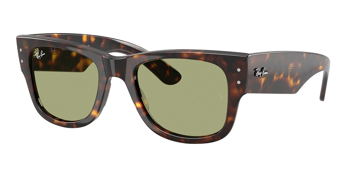 Ray-Ban RB0840SF Mega Wayfarer Asian Fit 902/4E 52 Sköldpaddemönstradeshell Solglasögon Män