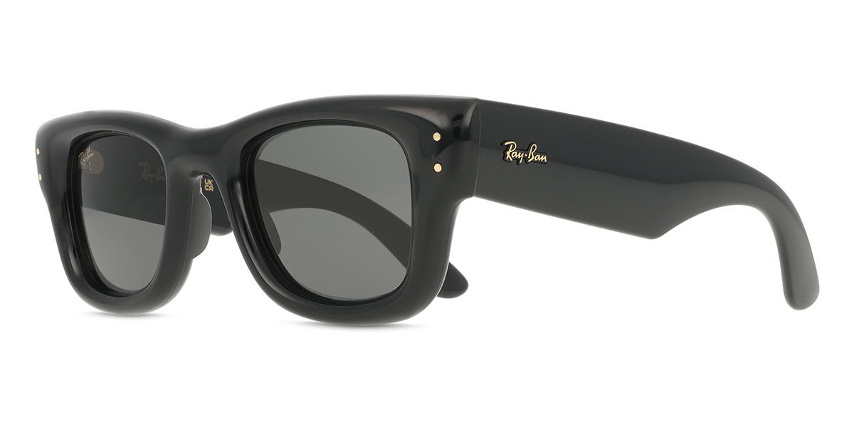 Ray-Ban RB4940 Wayfarer Puffer 601/87 スクエア ブラック サングラス