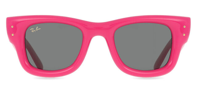 Fuchsia Ray-Ban sunglasses Ray-Ban New Wayfarer Sunglasses - Fuchsia / Grey Fade main image 4