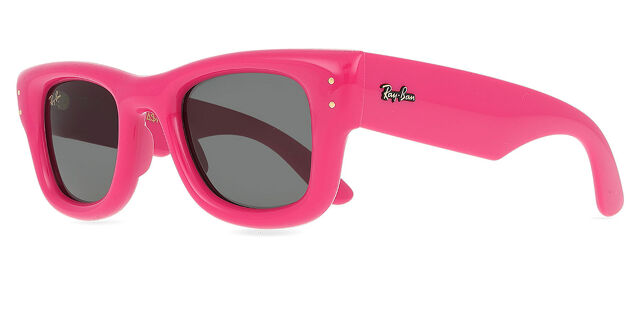 Ray-Ban RB4940 Wayfarer Puffer 683287 Square Fuchsia Pink  display picture 3