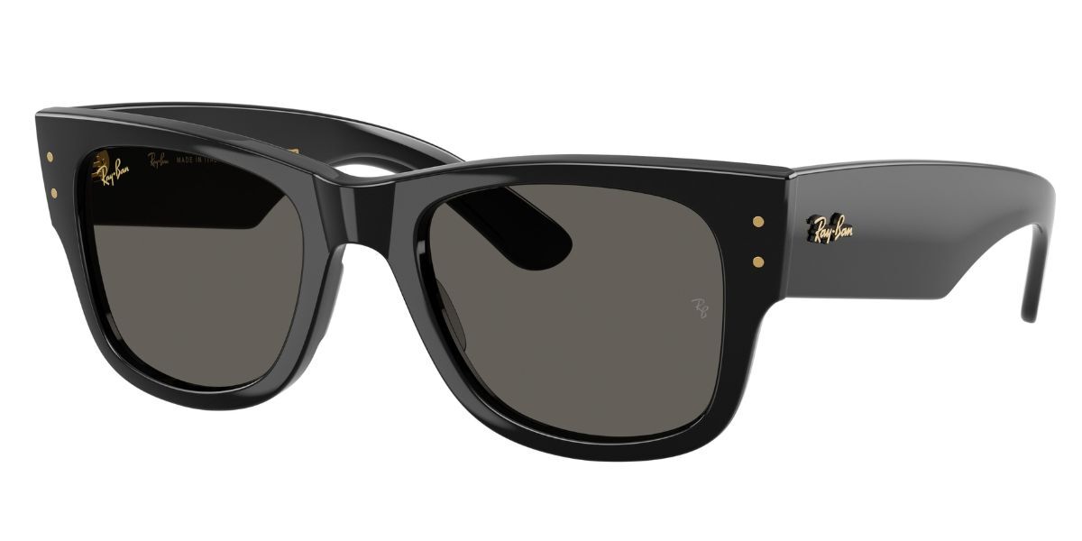 Ray-Ban RB0840S Mega Wayfarer 6826J5 51 Svarta Solglasögon Män