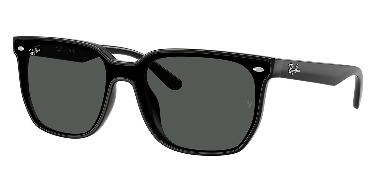Ray-Ban RB4466D Asian Fit 601/87 Square Black Sunglasses
