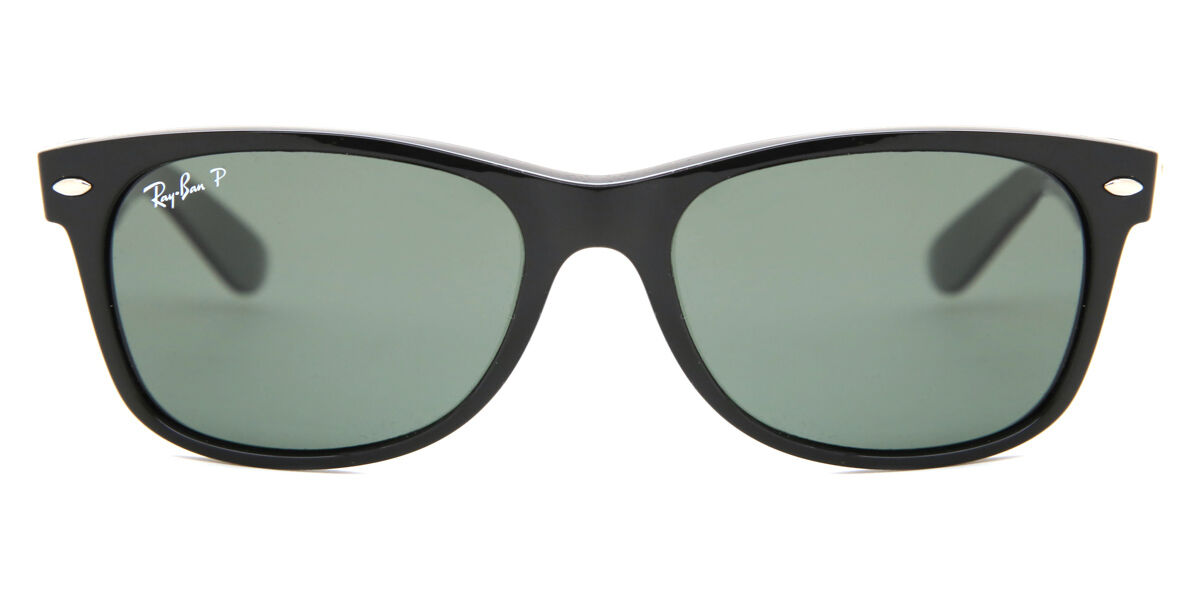 Ray Ban Rb2132 New Wayfarer Polarized 901 58 Sunglasses In Black Smartbuyglasses Usa