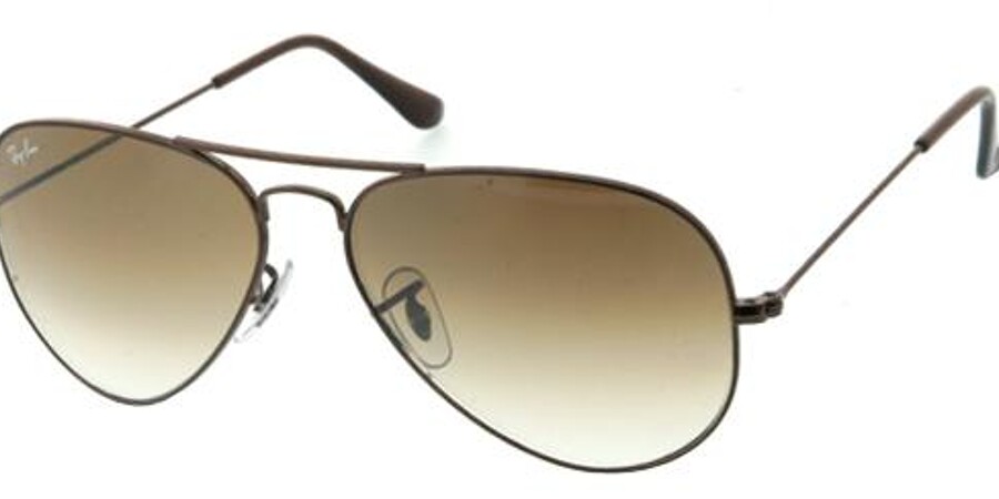 Ray-Ban RB3025 Large Metal 014/51 Sunglasses Brown | SmartBuyGlasses USA