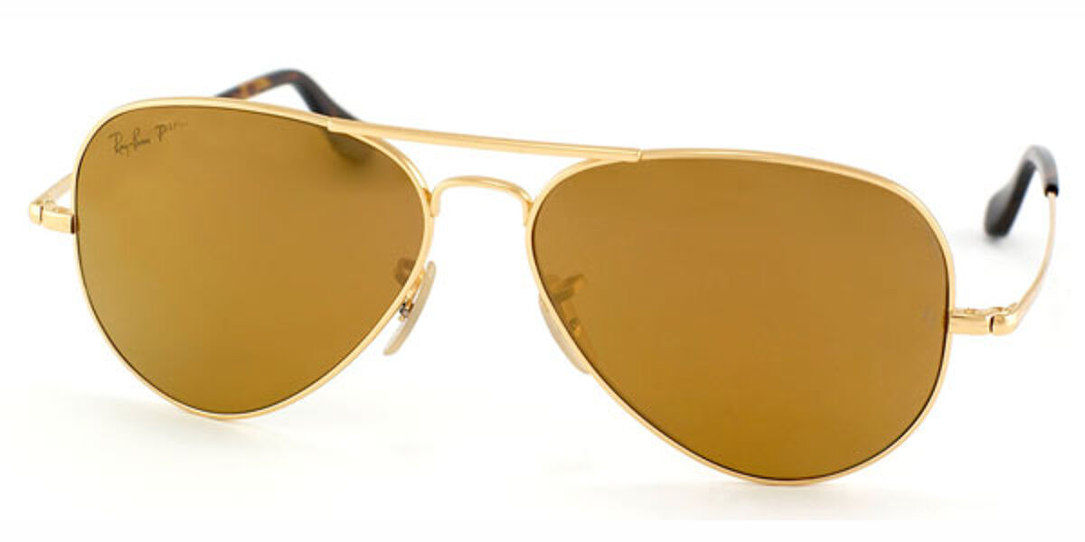 Ray-Ban RB8029K Ultra Aviator 040K/N3 Sunglasses Gold | SmartBuyGlasses  Ireland