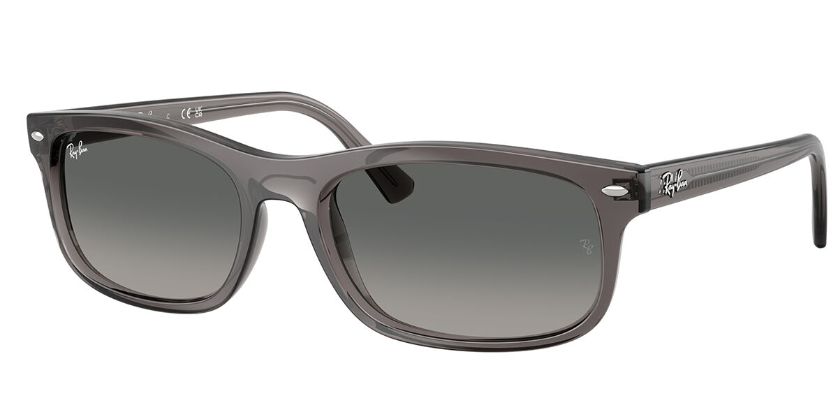 Ray-Ban RB2224F Asian Fit 667571 57 Gr&aring;a Solglas&ouml;gon M&auml;n