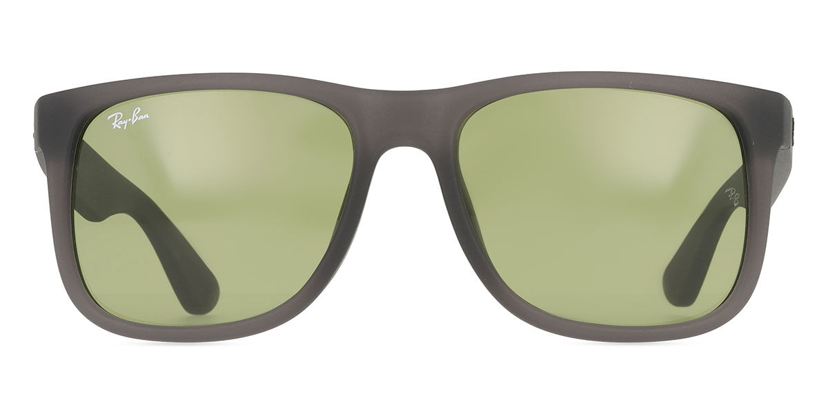 Ray-Ban RB4165F Justin Asian Fit 687382 Men's Sunglasses Grey Size 55-image