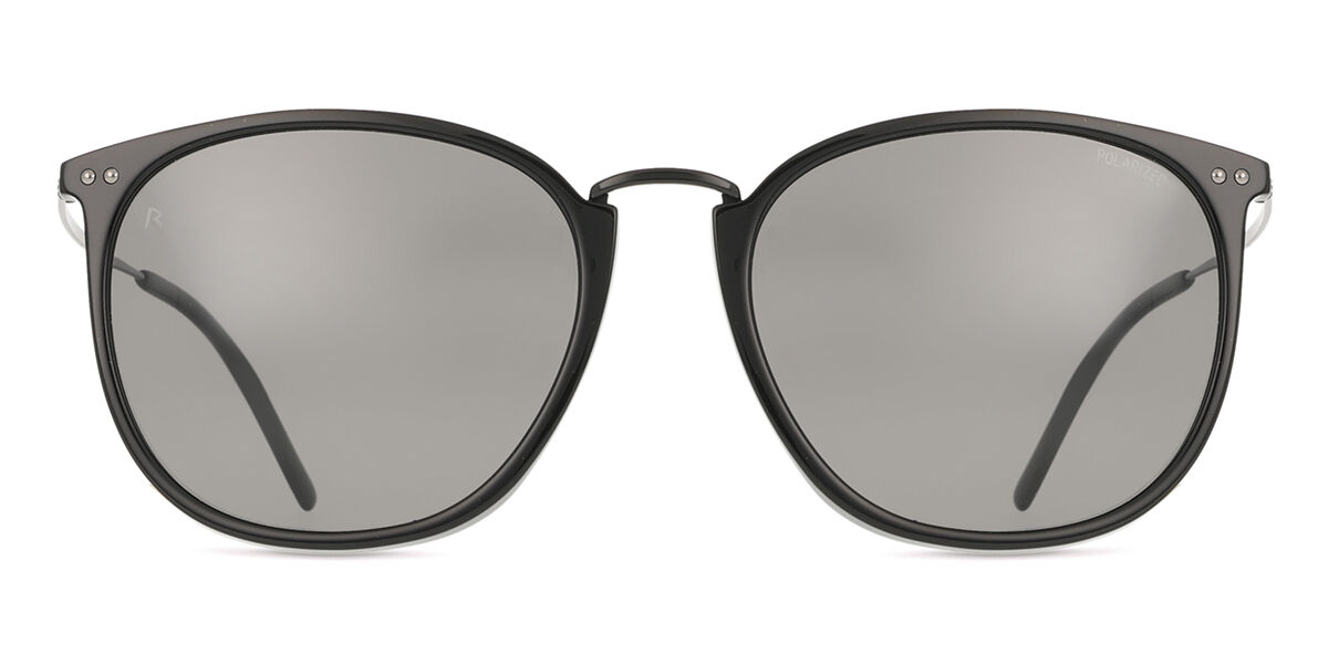 Lufthansa by Rodenstock　サングラス　UV400 Black Gloss/Multimirror Red Aeroshade Kunken Sunglasses