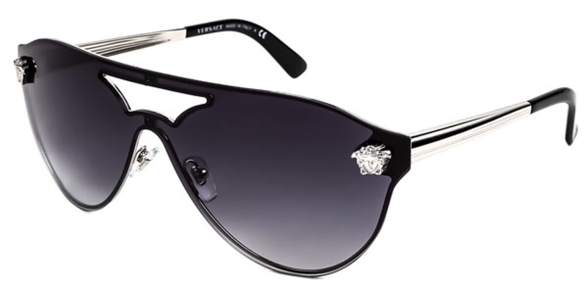Versace VE2161 10008G Sunglasses in Silver | SmartBuyGlasses USA