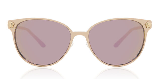 Versace VE2168 14095R Oval Pink Gold Sunglasses  display picture 3