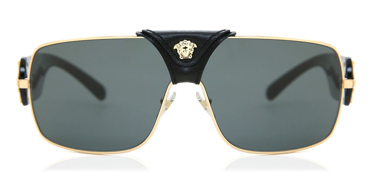 Versace VE2207Q 1002/5 Sunglasses Gold | SmartBuyGlasses India