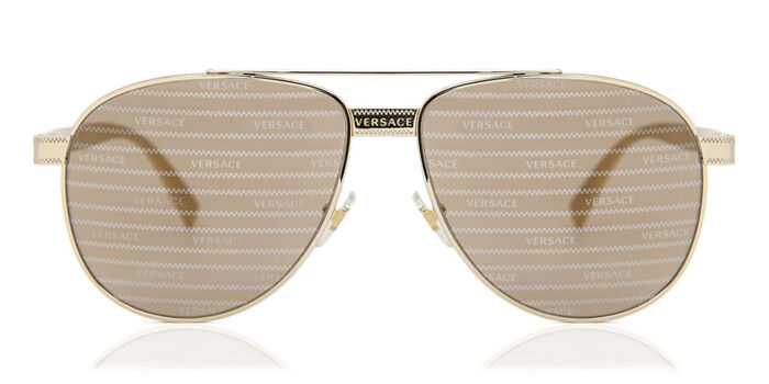 Versace VE2209 100987 Pilot Black Sunglasses  display picture 1