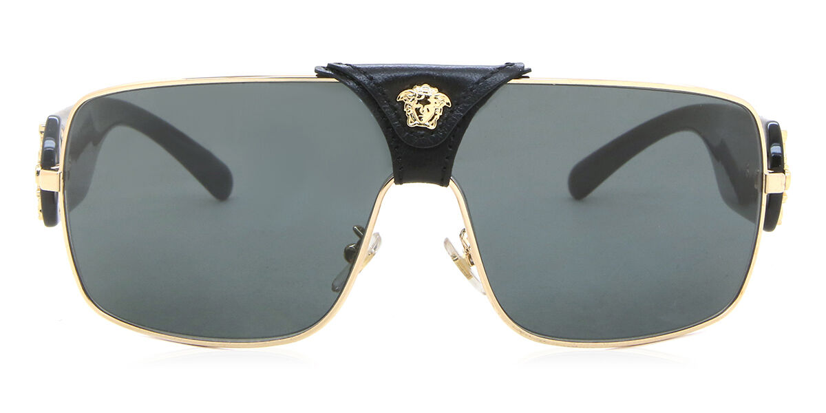 Versace VE2207QA Asian Fit 1002/5 Sunglasses Gold VisionDirect Australia