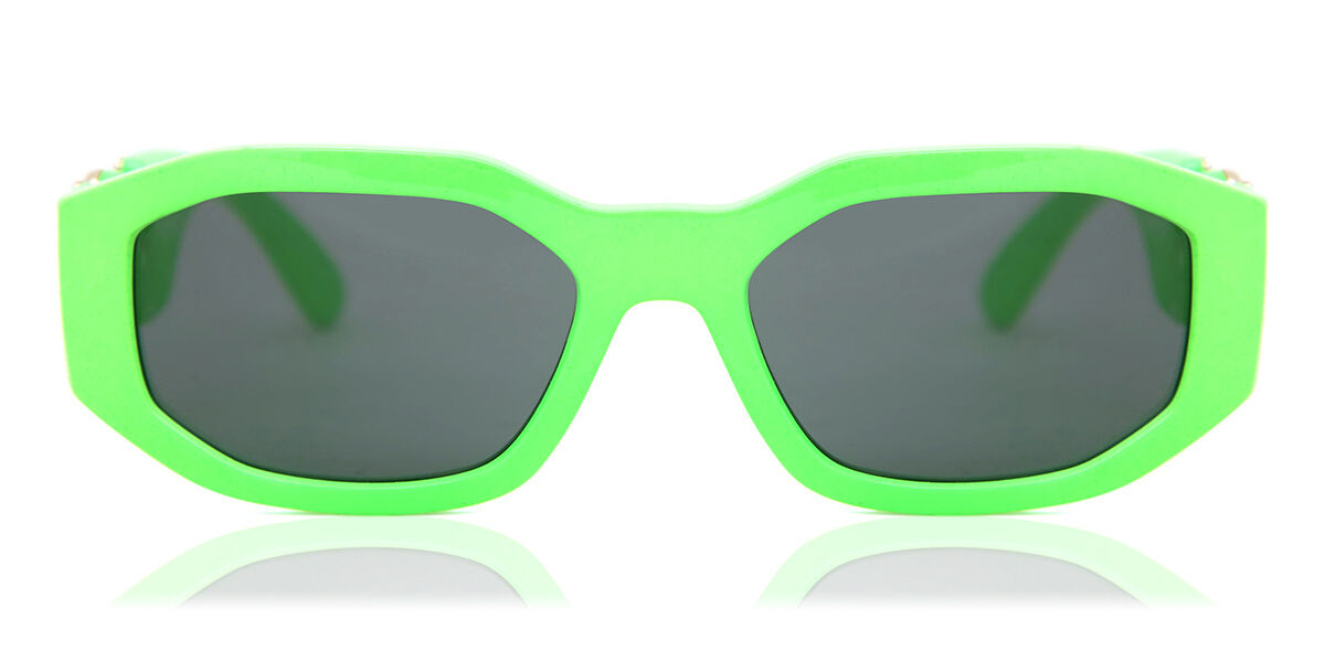 Versace VE4361 531987 53 Zielone Męskie Okulary Przeciwsłoneczne