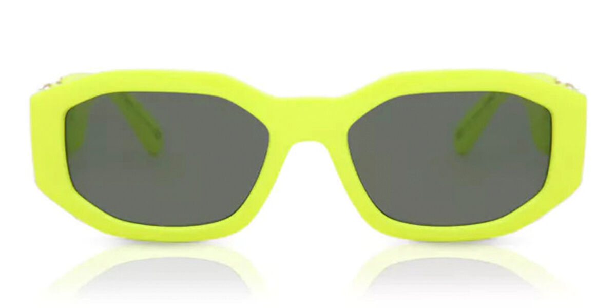 Versace VE4361 532187 53 Zielone Męskie Okulary Przeciwsłoneczne