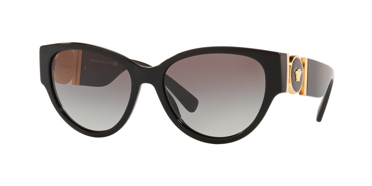 Versace VE4368 GB1/11 Sunglasses Black | VisionDirect Australia