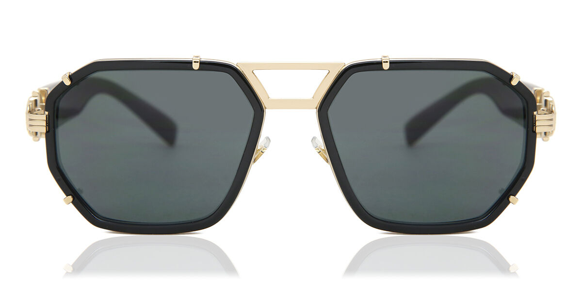 Versace VE2228 100287 Sunglasses Black Gold SmartBuyGlasses South Africa