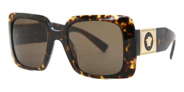 Versace VE4405 108/73 Square Tortoise Sunglasses  display picture 2