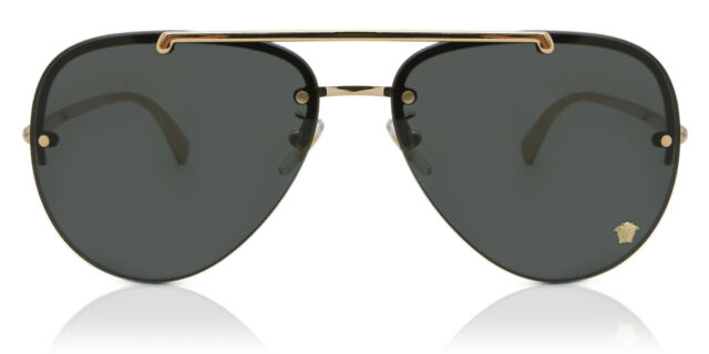 Versace VE2231 100287 Pilot Gold Sunglasses | SmartBuyGlasses US display picture 1