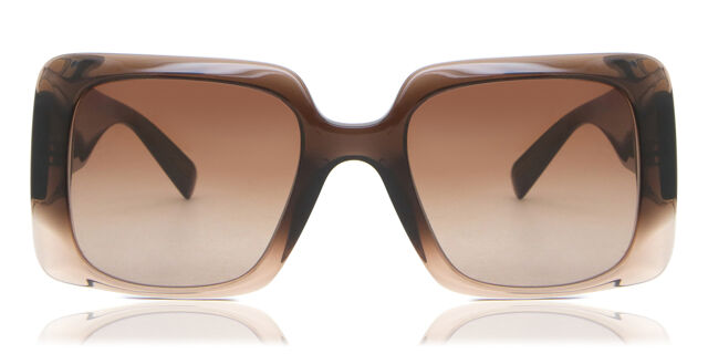 Versace VE4405 533213 Square Transparent Brown Sunglasses  display picture 1