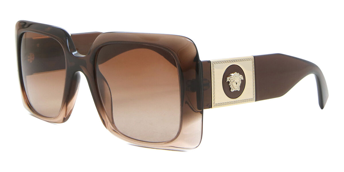 VERSACE スクエアフレムサンクラス 0VE4405 10873 NEW Versace VE4408-10873-52 Sunglasses 52mm 100% Authentic