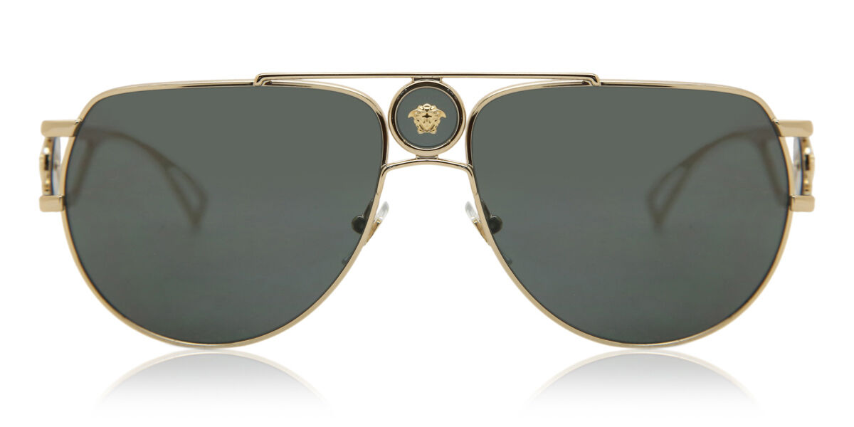 Versace VE2225 100287 Sunglasses Black VisionDirect Australia