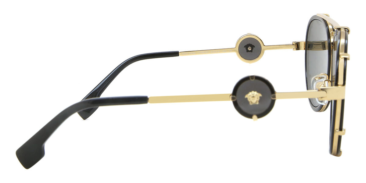 VERSACE アヒエタ フレム サンクラス VE2232 143887 Versace™ VE2232 Pilot Sunglasses | EyeOns.com