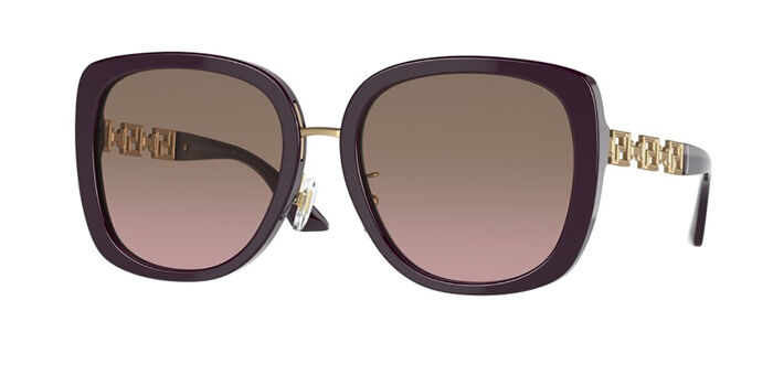 Versace VE4407D Asian Fit 108/73 Oval Tortoise Sunglasses  display picture 3