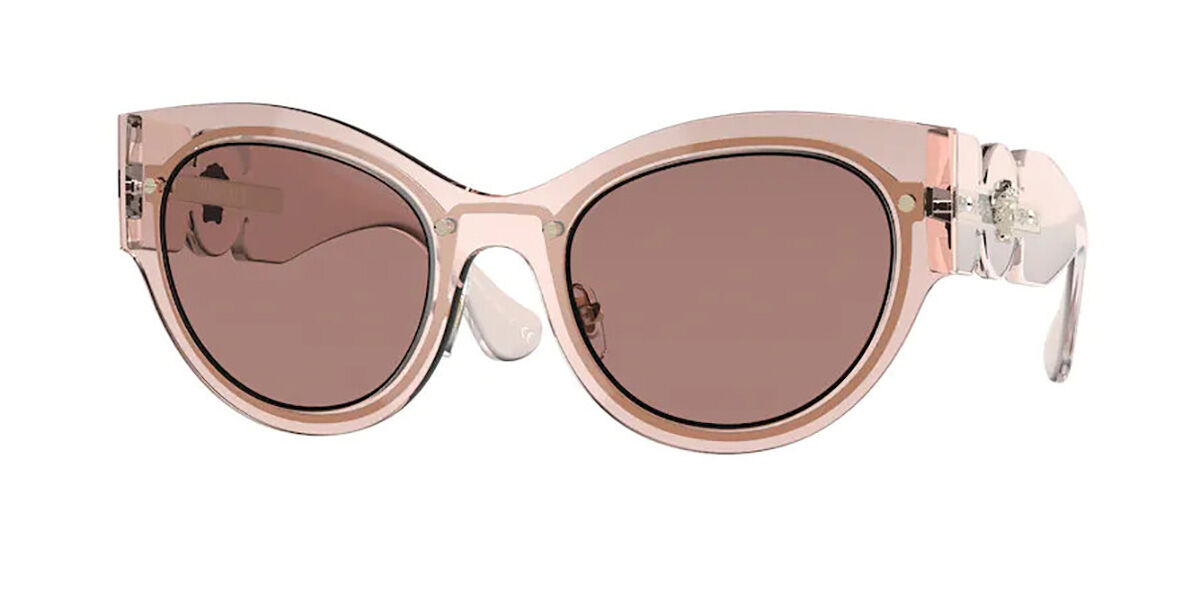 versace transparent pink sunglasses