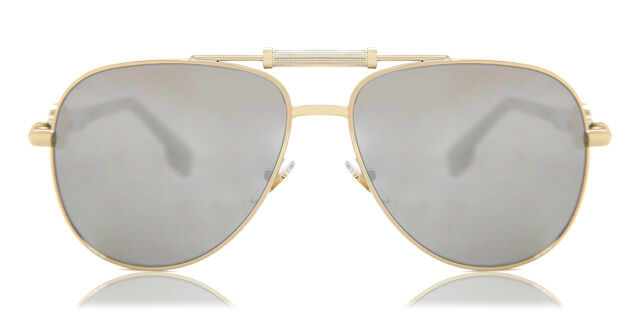 Versace VE2236 Polarized 1002Z3 Pilot Gold Sunglasses  display picture 1