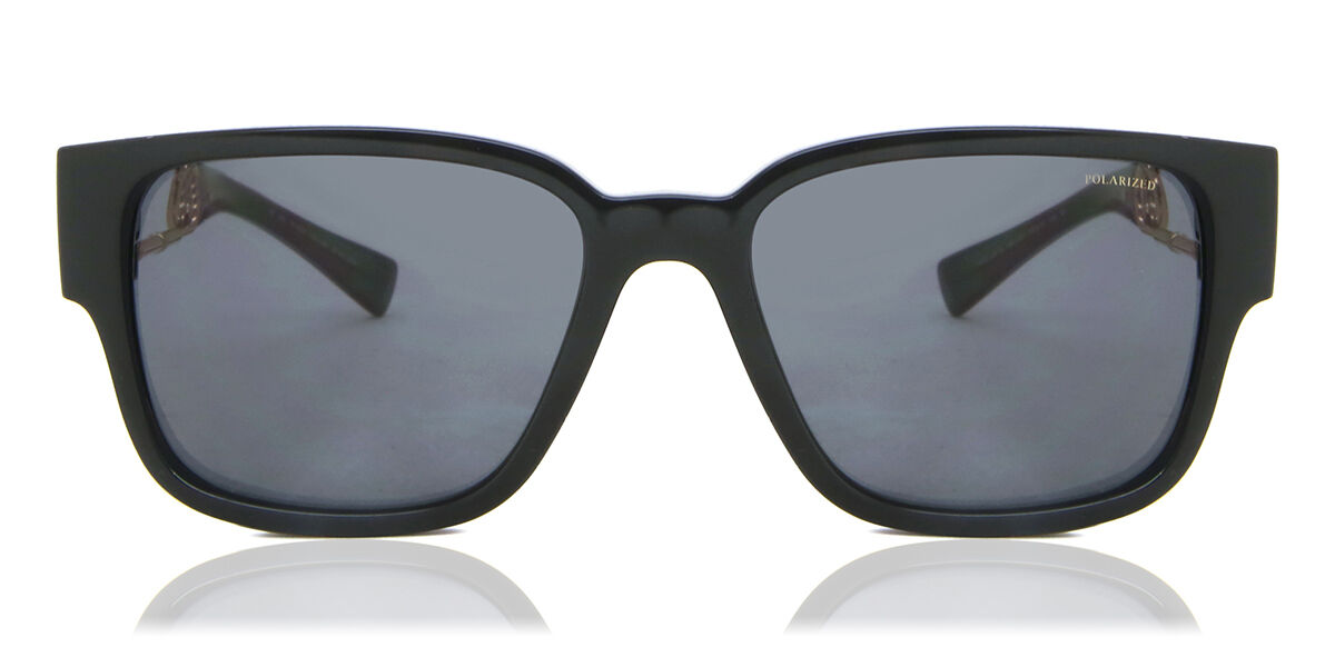 Versace VE4412 Polarized GB1/81 Sunglasses Black | VisionDirect Australia