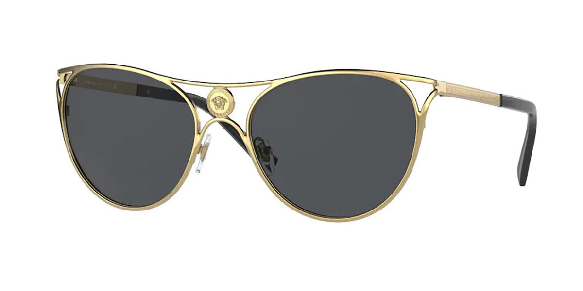 Photos - Sunglasses Versace VE2237 100287 Women’s  Gold Size 57 