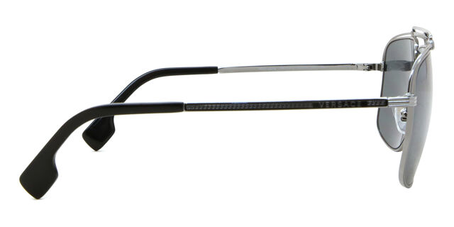 Versace VE2242 10016G Pilot Gunmetal Sunglasses  display picture 1